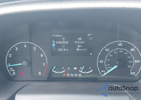 2020 Ford Transit T-150 z USA, uszkodzony, nr VIN 1FTYE1Y85LKB00110